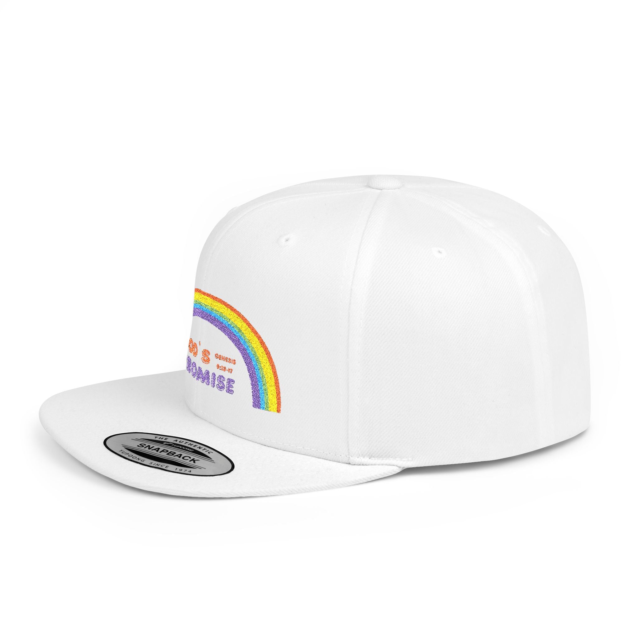 'God's Promise' Flat Bill Snapback Hat