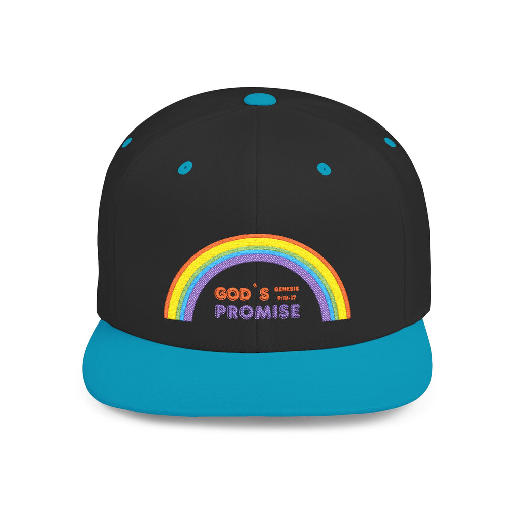 'God's Promise' Flat Bill Snapback Hat