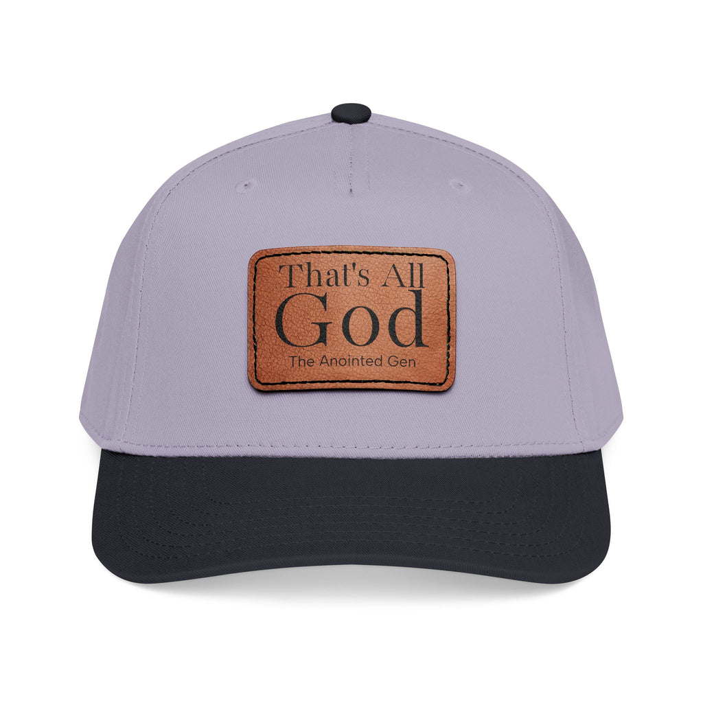 "That's All God" Leather Patch Baseball Cap