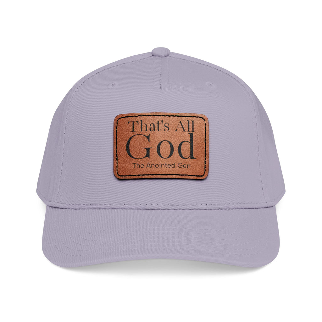 "That's All God" Leather Patch Baseball Cap