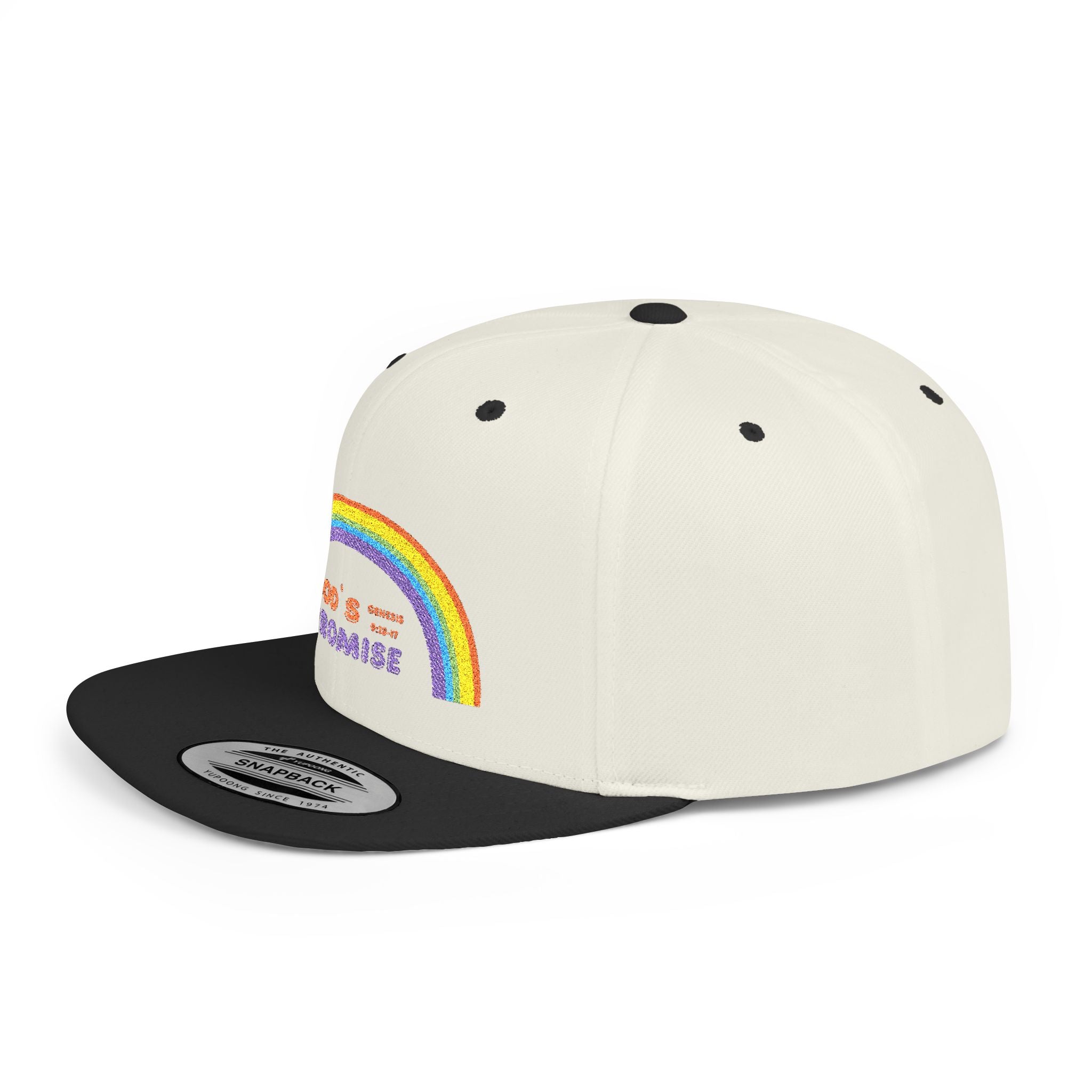 'God's Promise' Flat Bill Snapback Hat