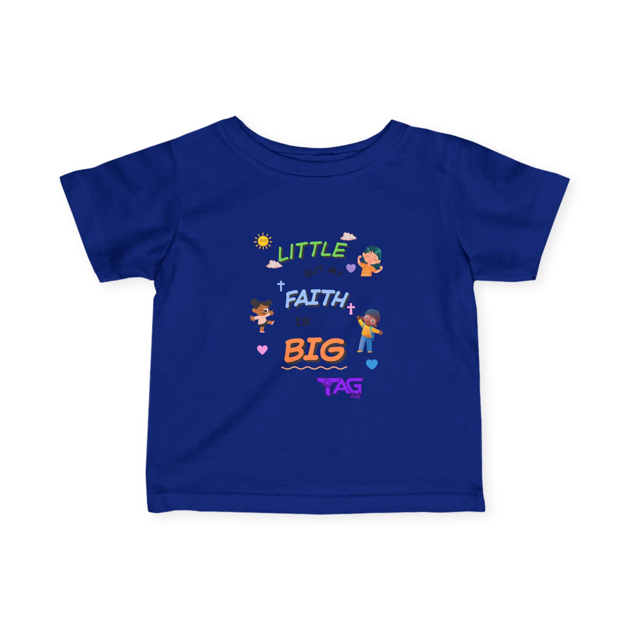 "Little but My Faith Is Big" Infant Tee