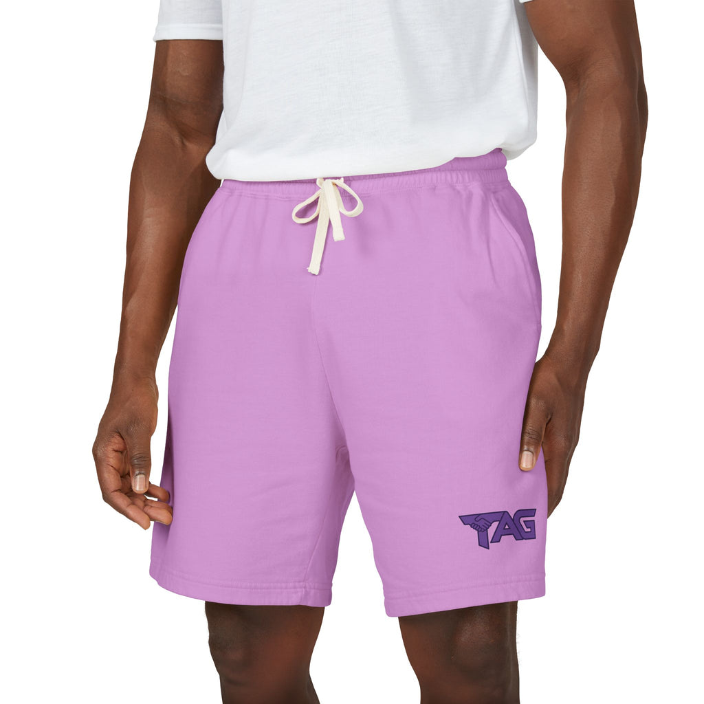Unisex Garment-Dyed Lightweight Fleece Sweat Shorts