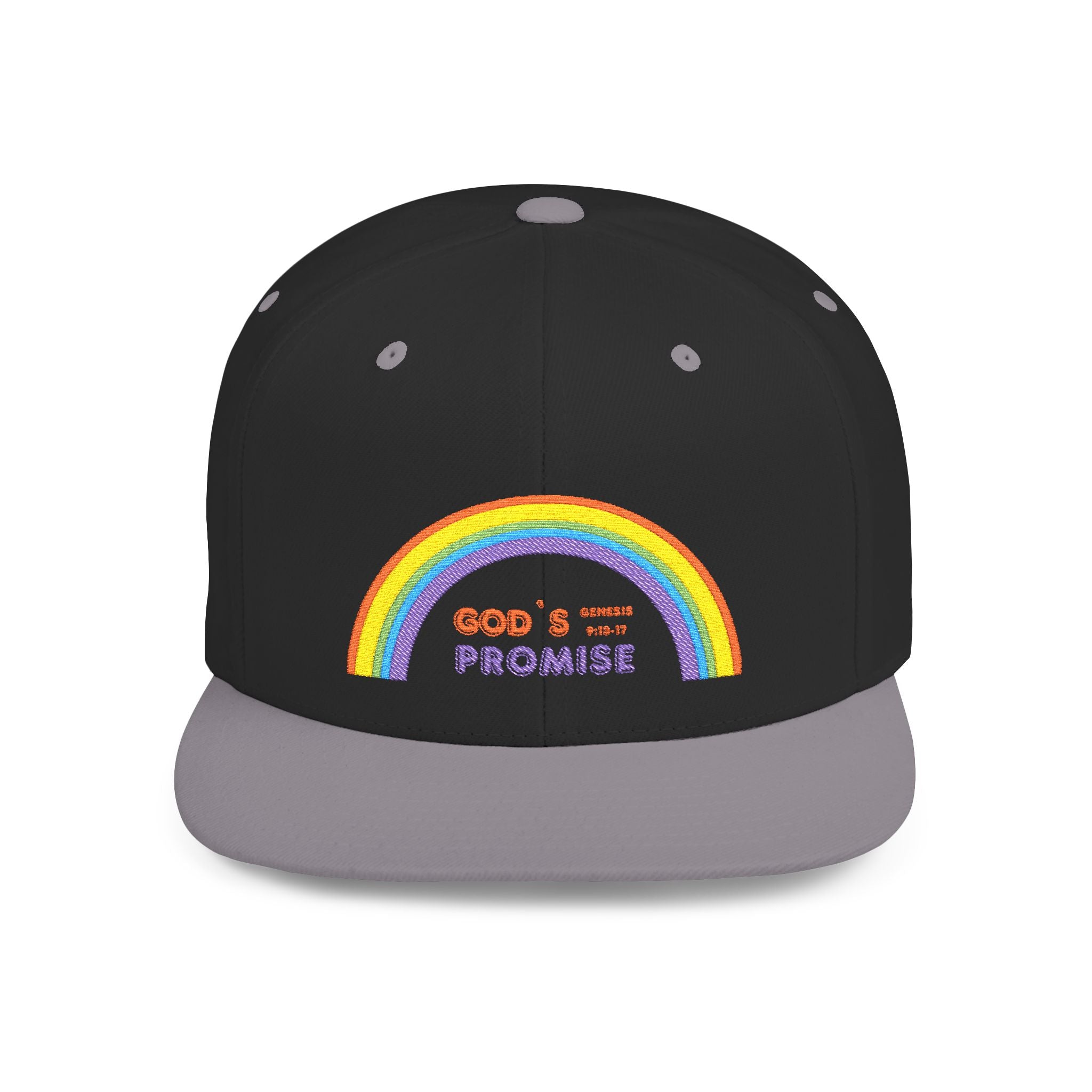 'God's Promise' Flat Bill Snapback Hat
