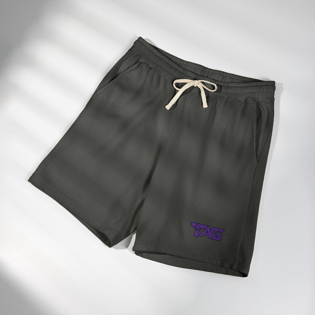 Unisex Garment-Dyed Lightweight Fleece Sweat Shorts