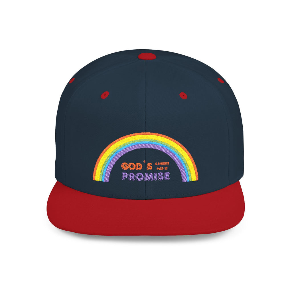 'God's Promise' Flat Bill Snapback Hat