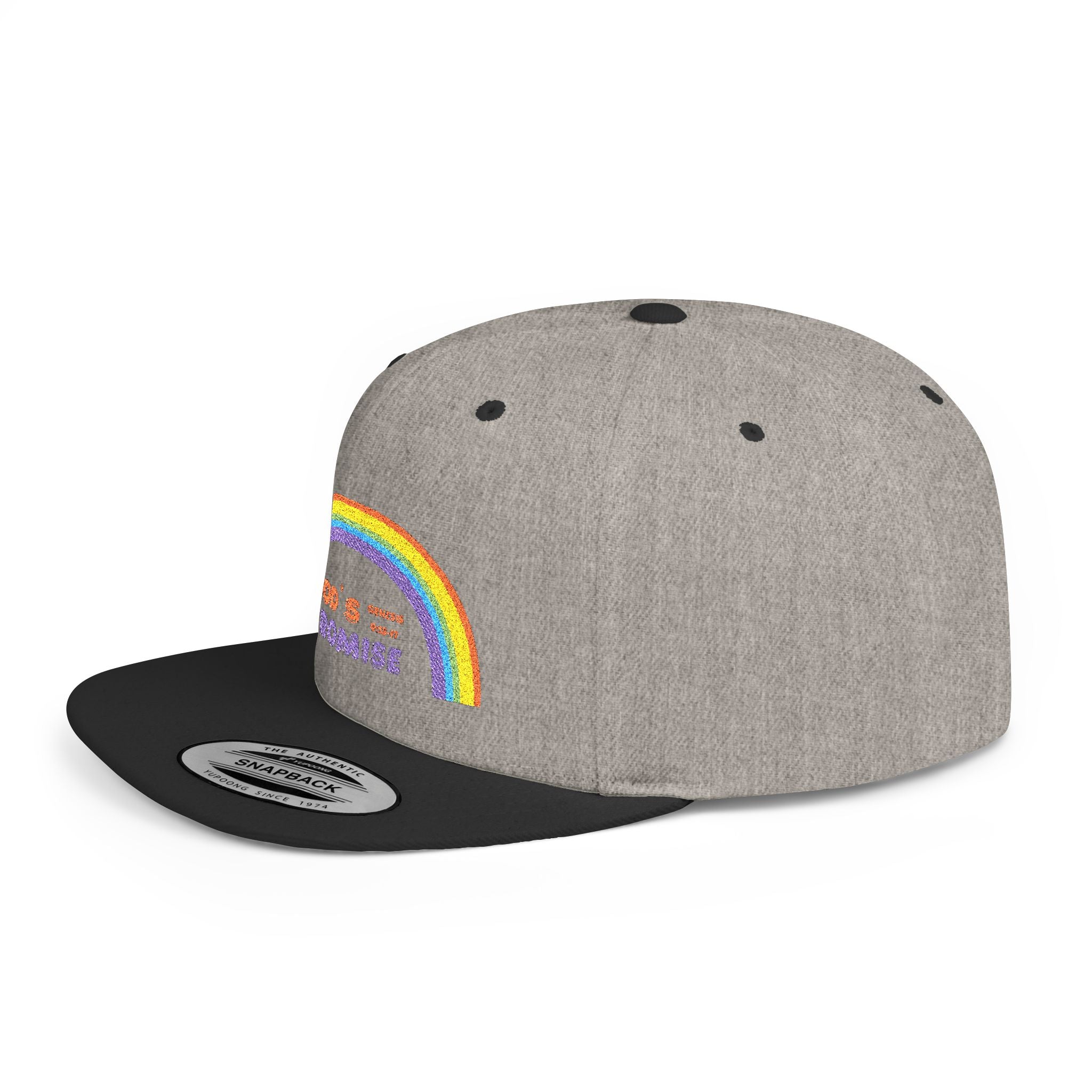 'God's Promise' Flat Bill Snapback Hat