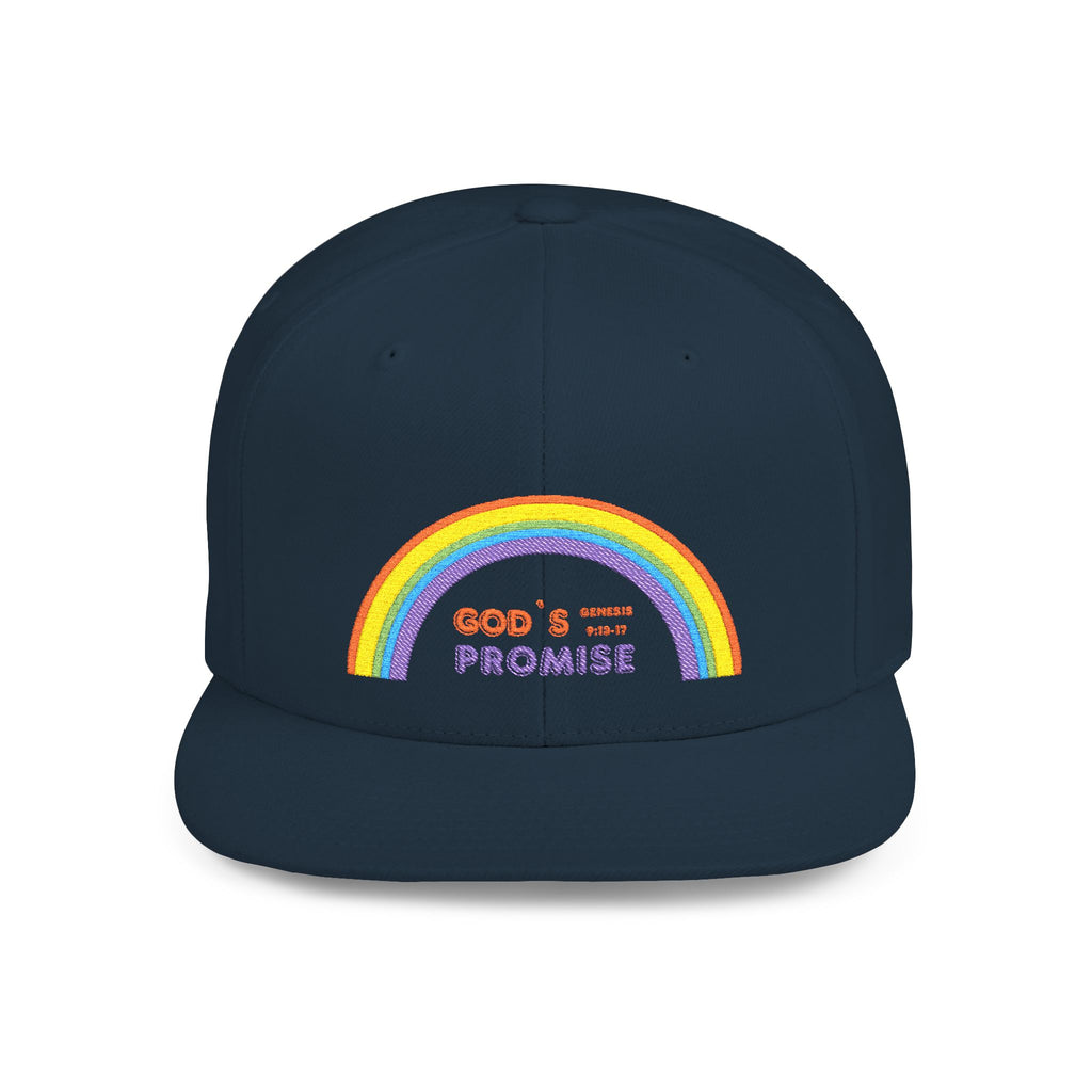 'God's Promise' Flat Bill Snapback Hat