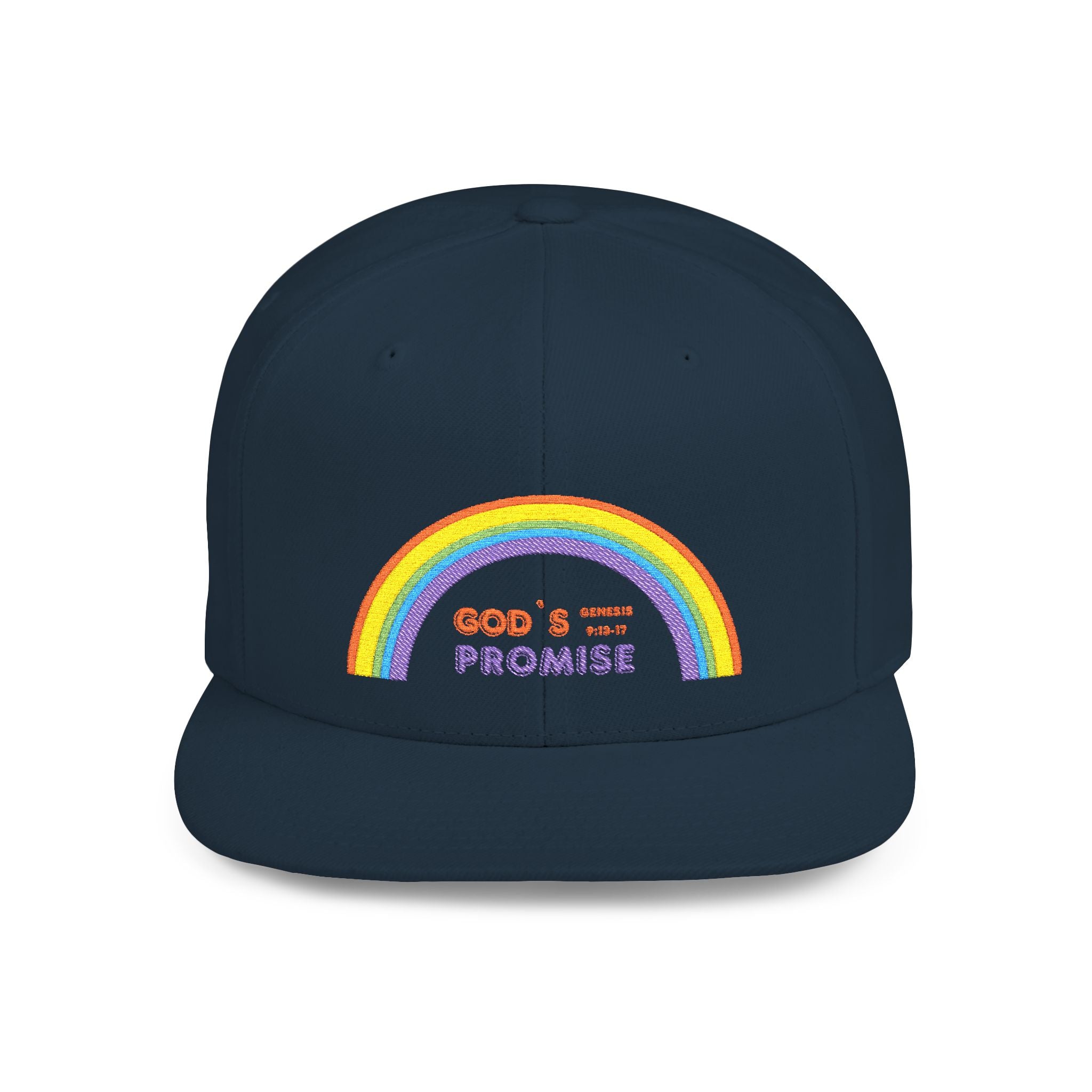 'God's Promise' Flat Bill Snapback Hat
