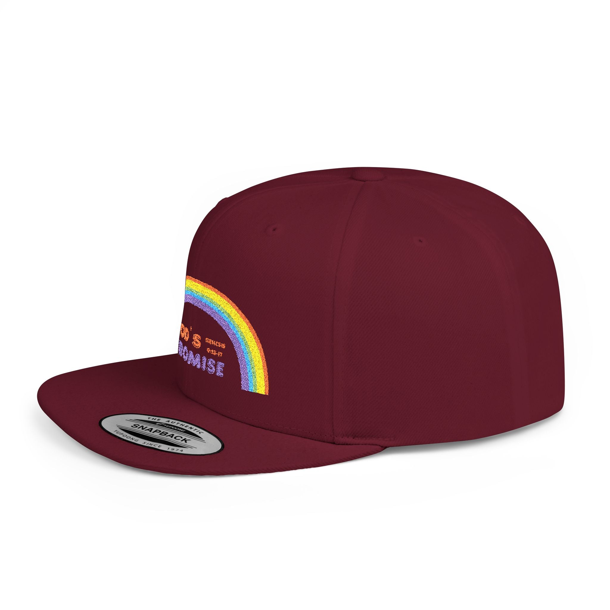 'God's Promise' Flat Bill Snapback Hat