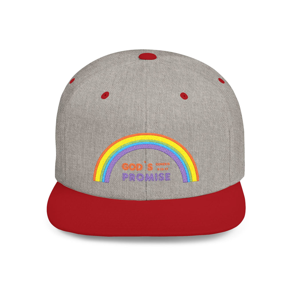 'God's Promise' Flat Bill Snapback Hat