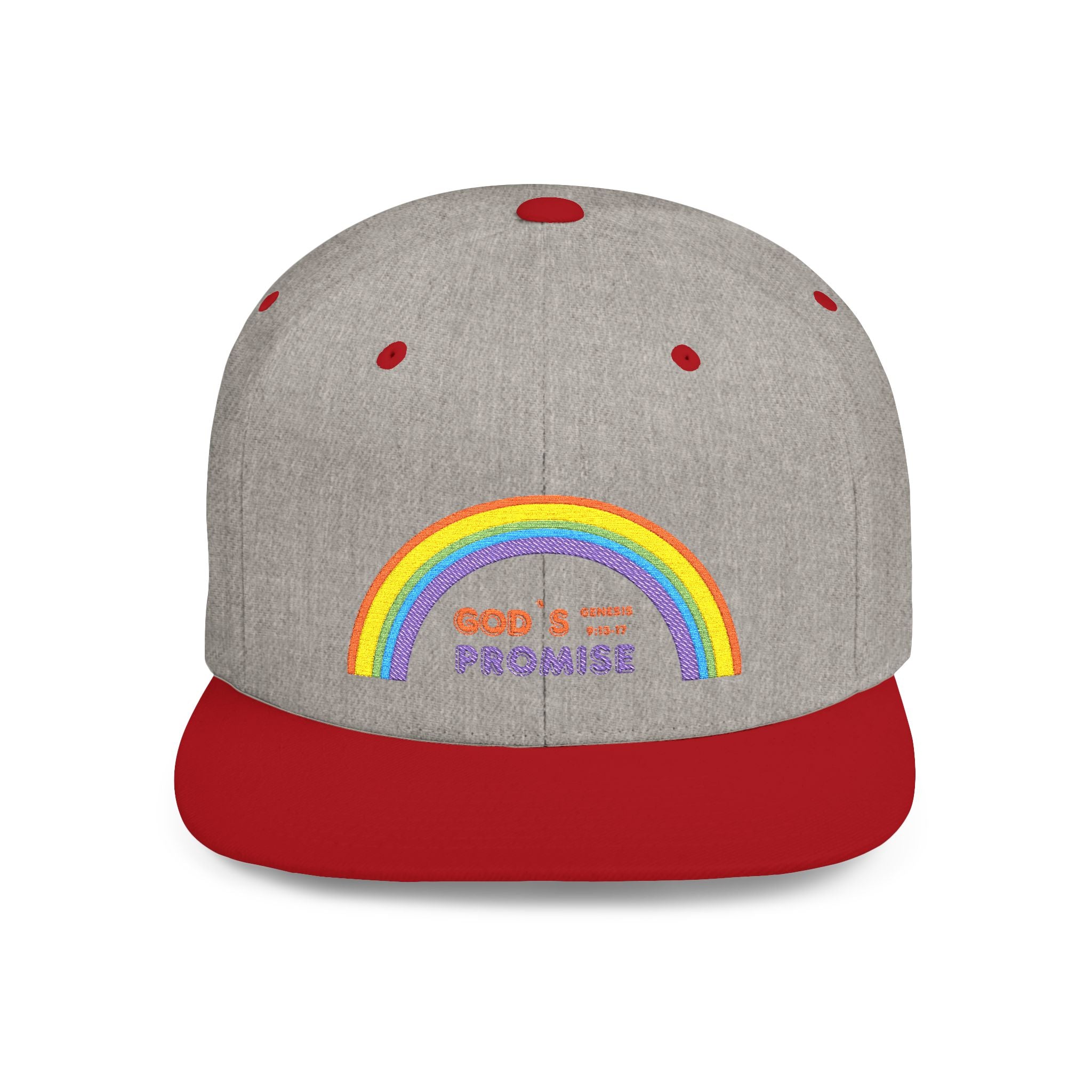 'God's Promise' Flat Bill Snapback Hat