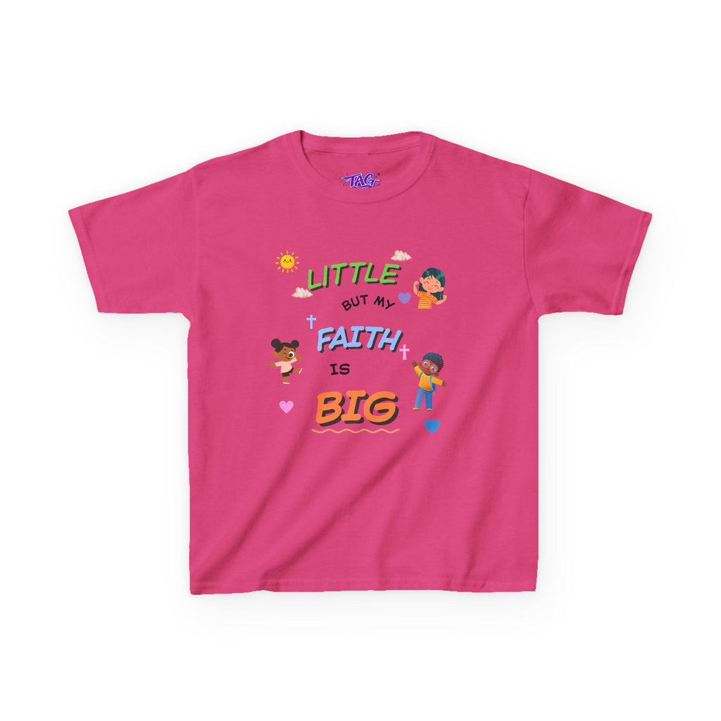 "Little But My Faith Is Big" Kids Tee
