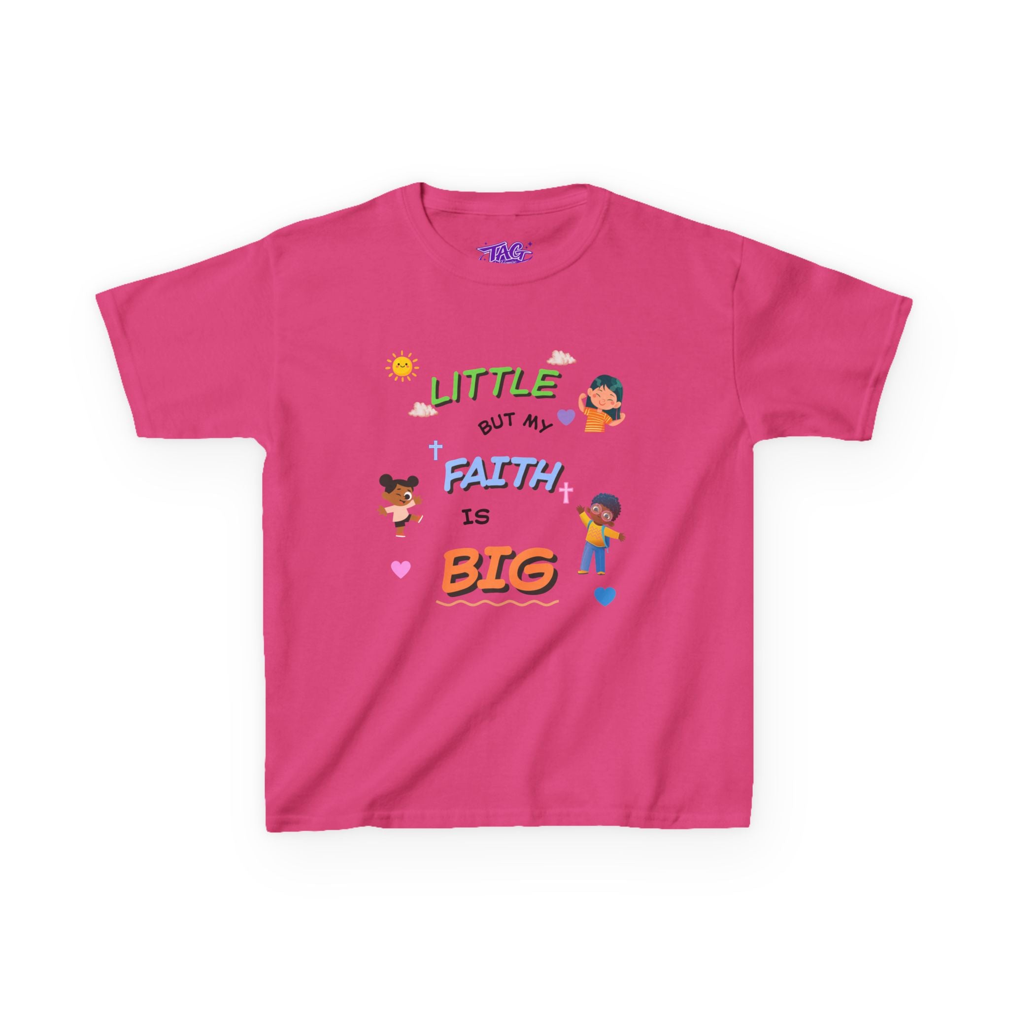 "Little But My Faith Is Big" Kids Tee