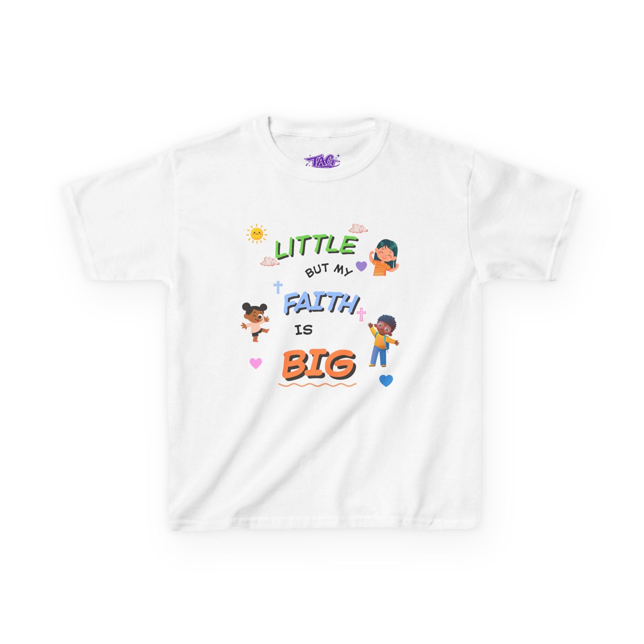"Little But My Faith Is Big" Kids Tee
