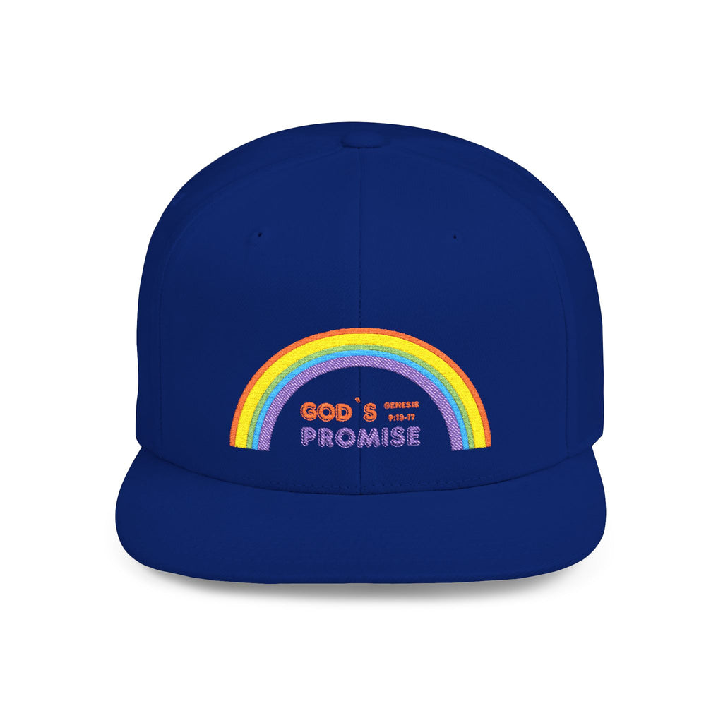 'God's Promise' Flat Bill Snapback Hat