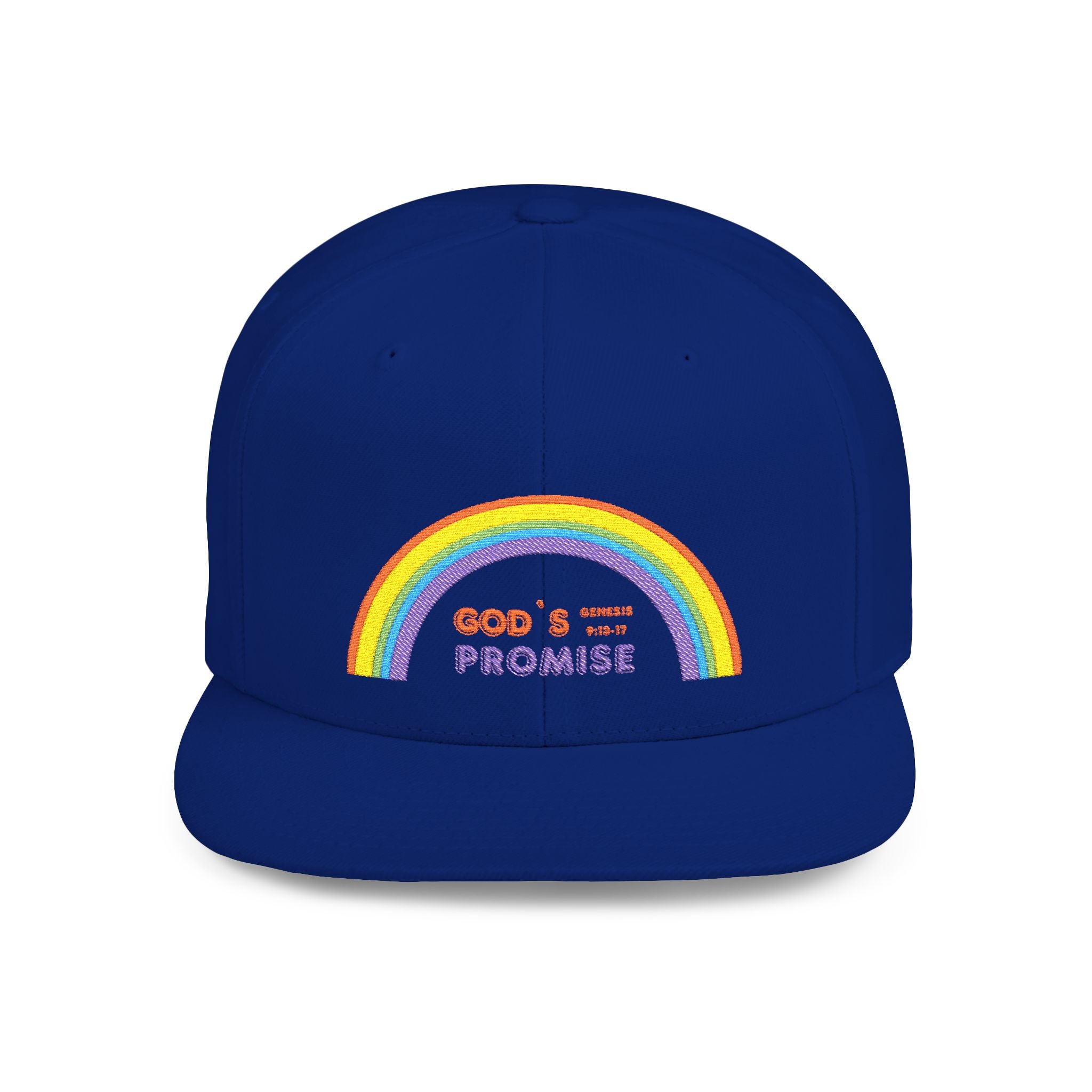'God's Promise' Flat Bill Snapback Hat