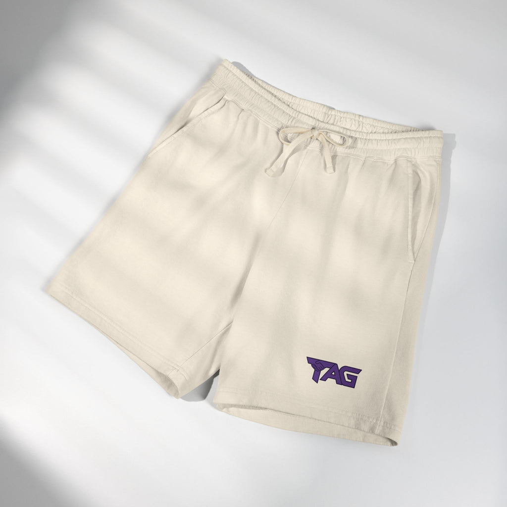 Unisex Garment-Dyed Lightweight Fleece Sweat Shorts