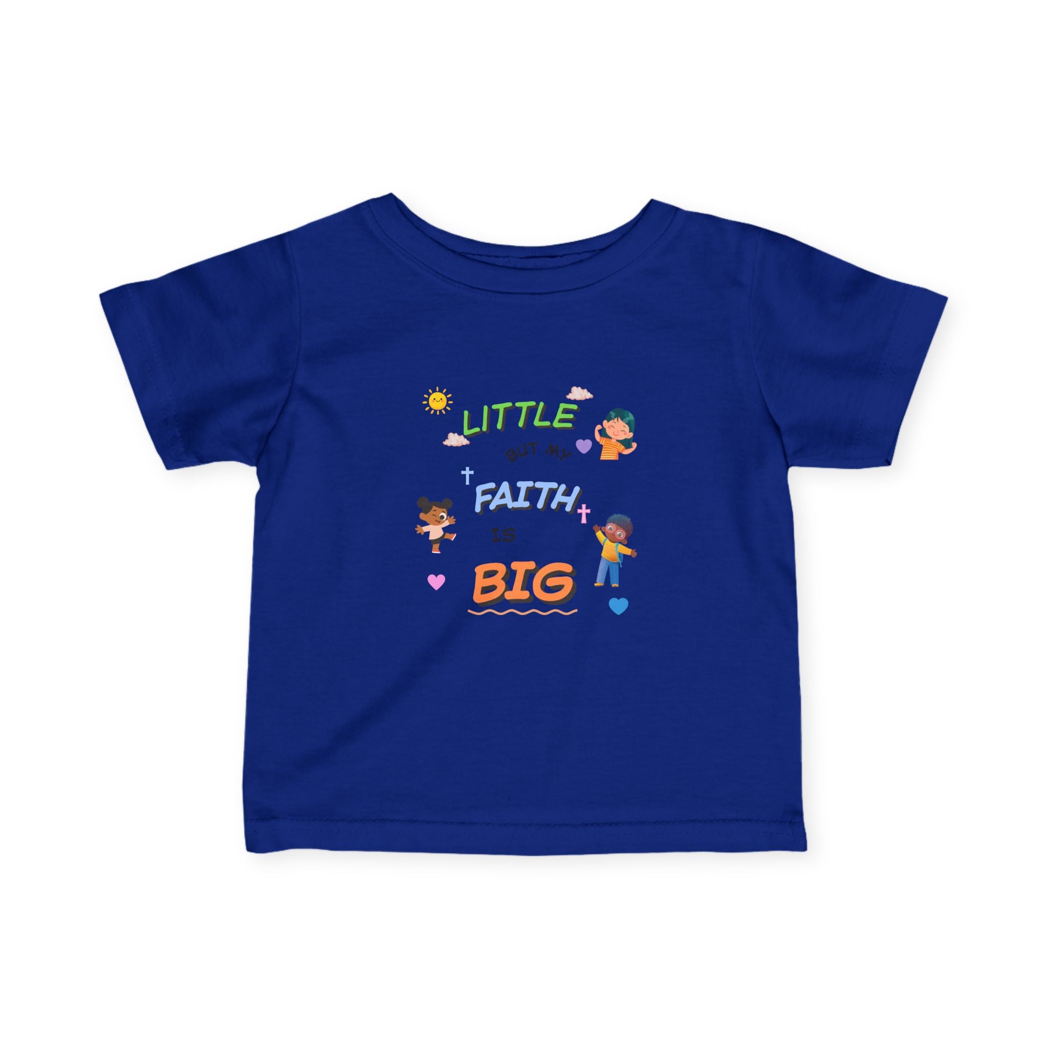 "Little but My Faith Is Big" Infant Tee