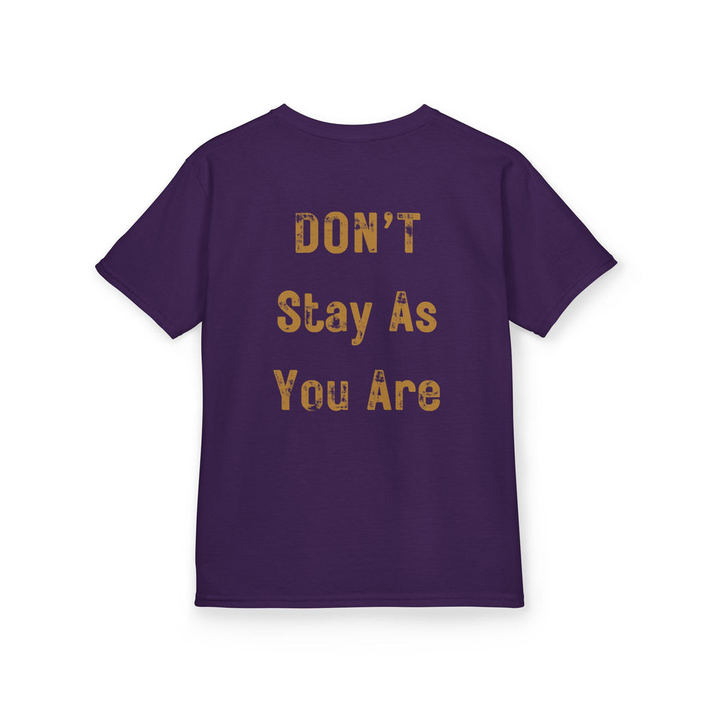 "Come As You Are / Don't Stay As You Are" Kids Tee