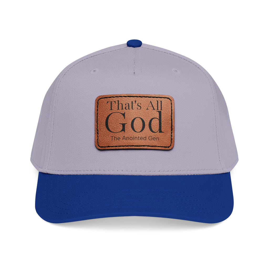 "That's All God" Leather Patch Baseball Cap