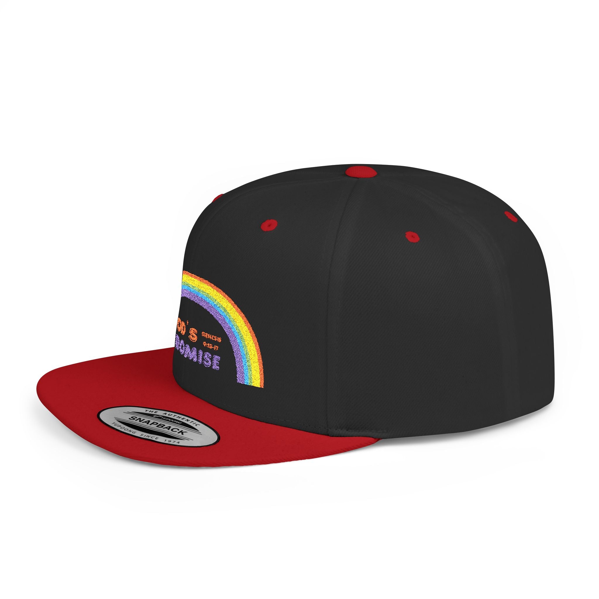 'God's Promise' Flat Bill Snapback Hat
