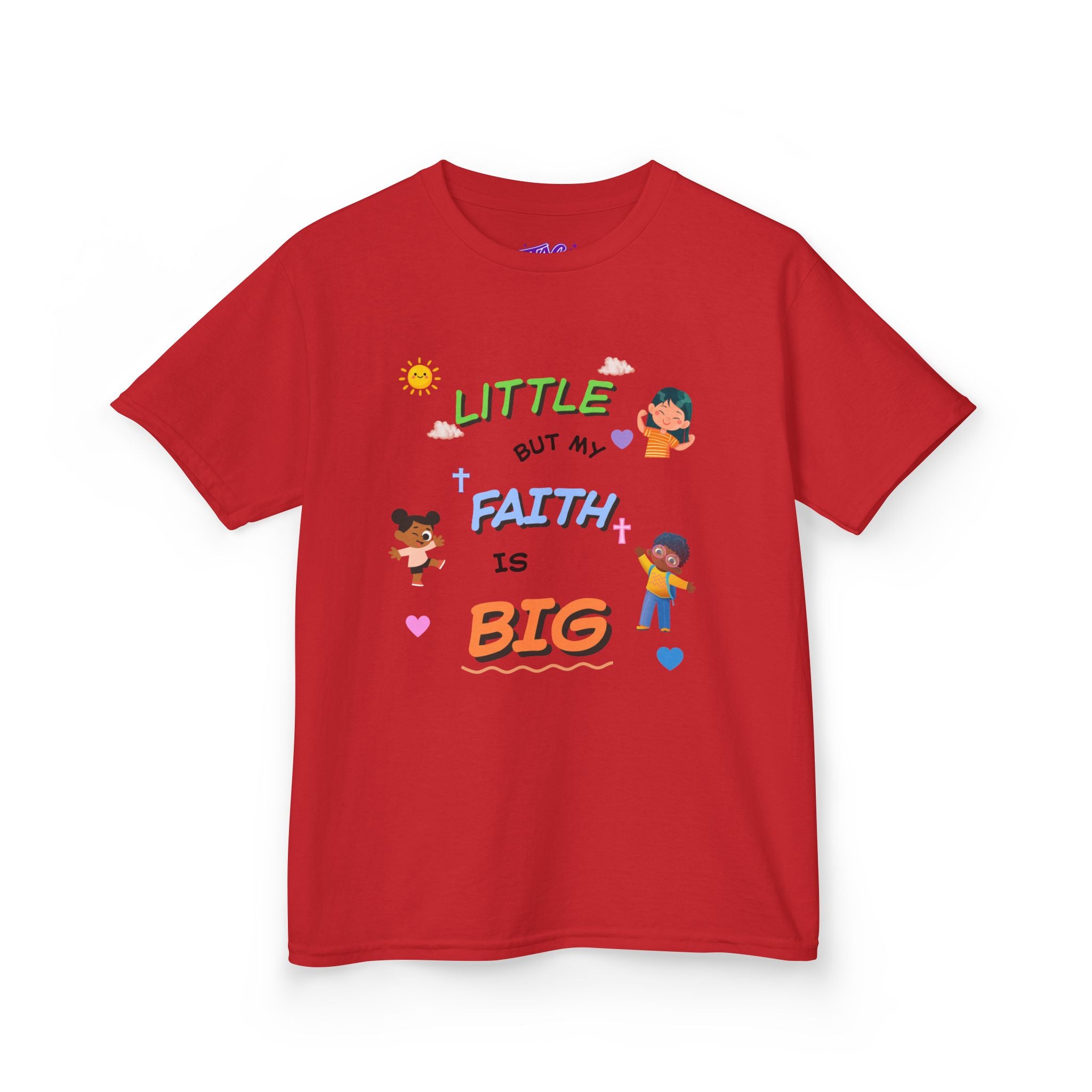"Little But My Faith Is Big" Kids Tee