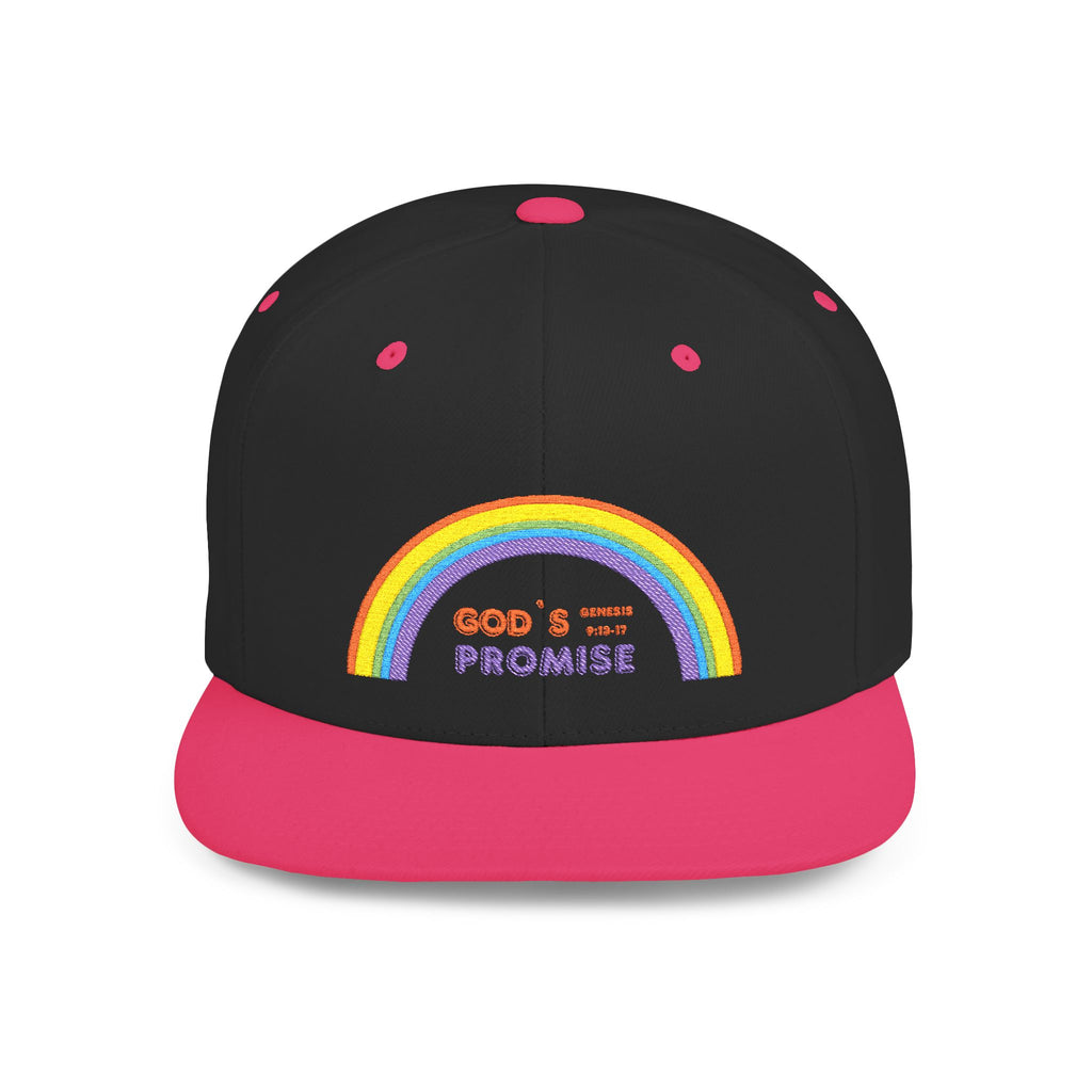 'God's Promise' Flat Bill Snapback Hat