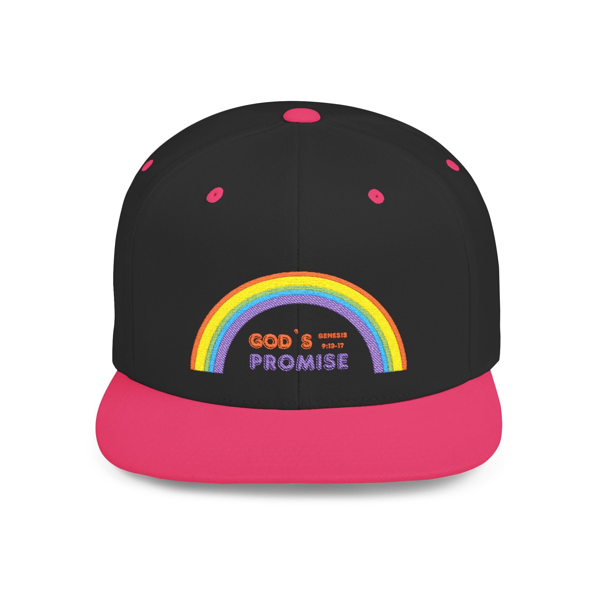 'God's Promise' Flat Bill Snapback Hat