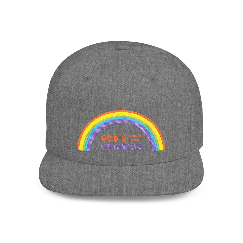 'God's Promise' Flat Bill Snapback Hat