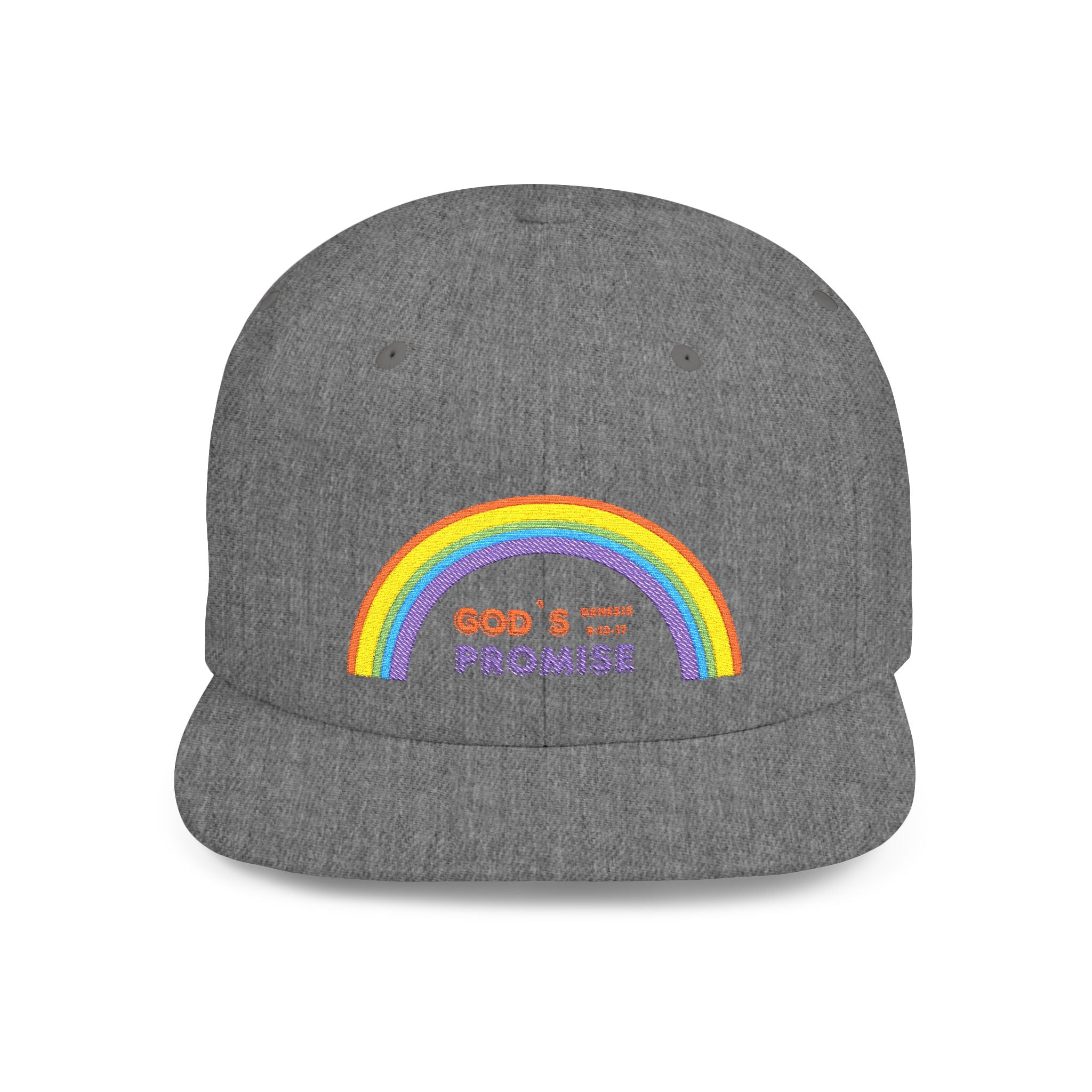 'God's Promise' Flat Bill Snapback Hat