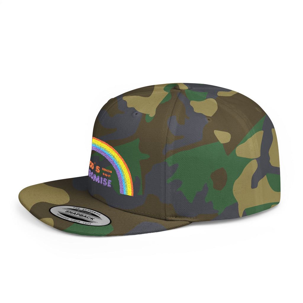 'God's Promise' Flat Bill Snapback Hat
