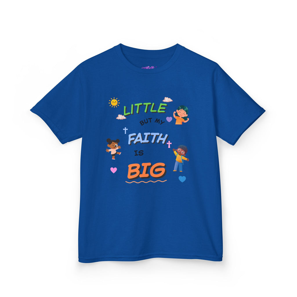 "Little But My Faith Is Big" Kids Tee