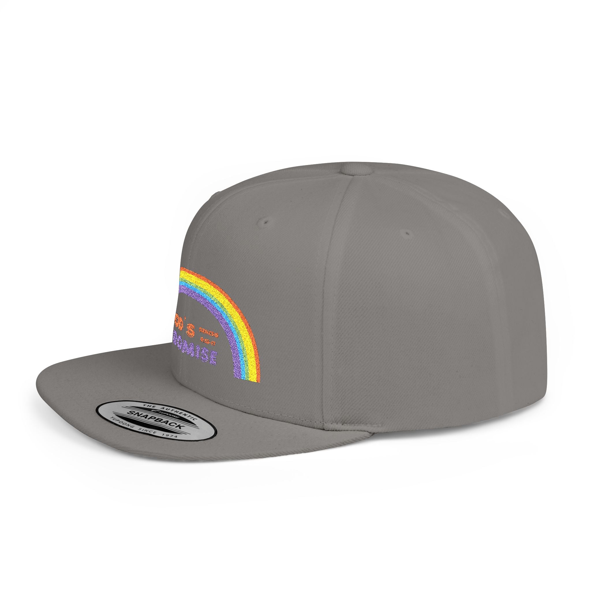 'God's Promise' Flat Bill Snapback Hat