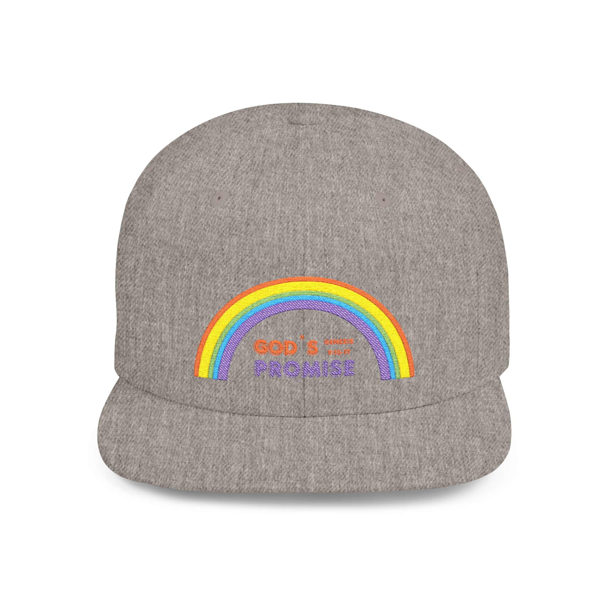 'God's Promise' Flat Bill Snapback Hat