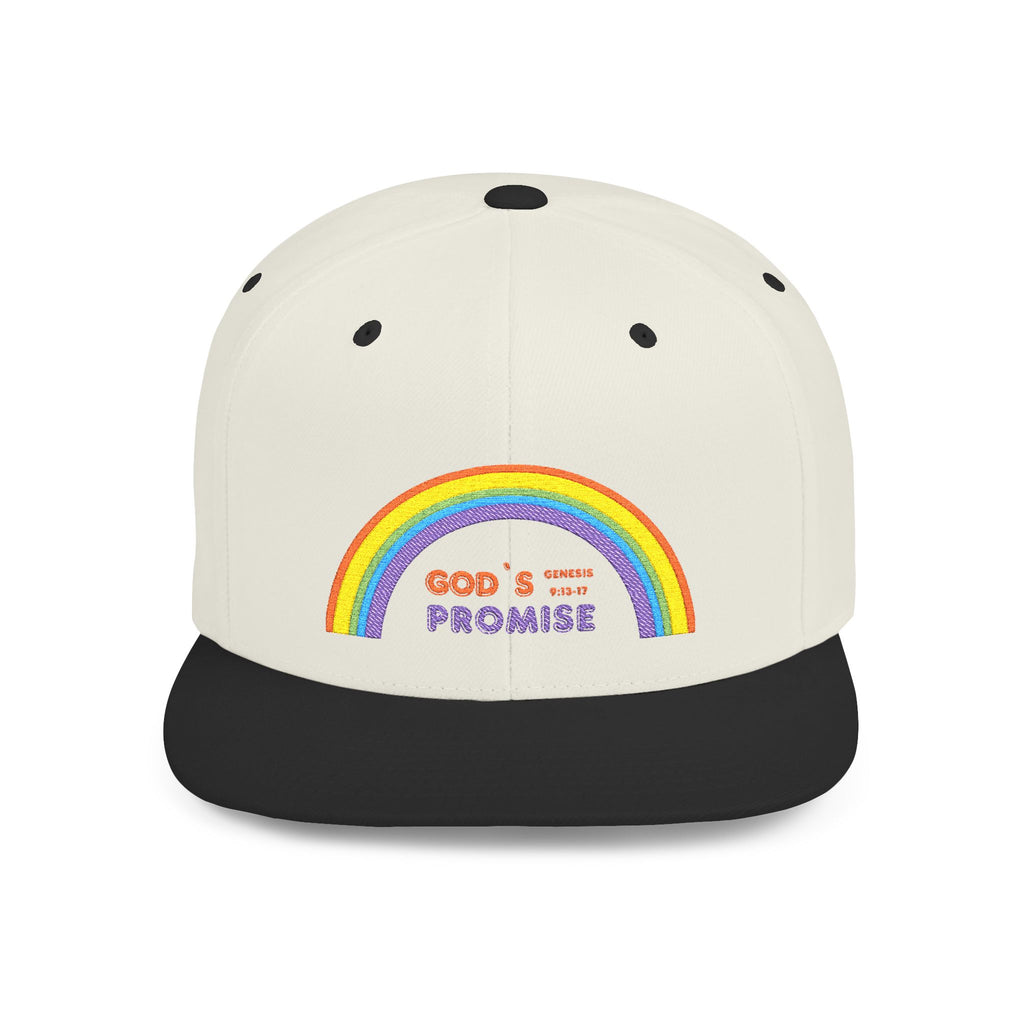 'God's Promise' Flat Bill Snapback Hat