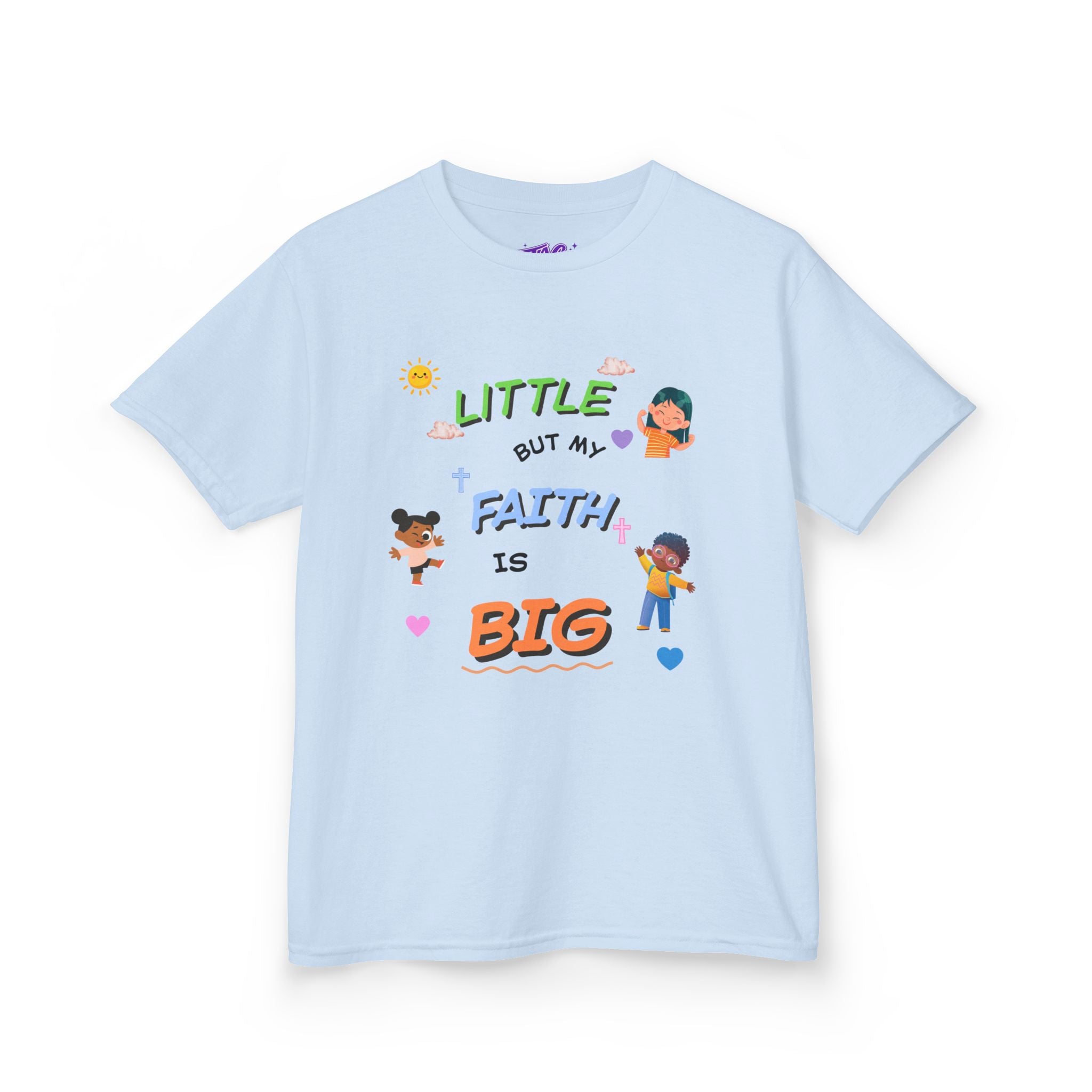 "Little But My Faith Is Big" Kids Tee