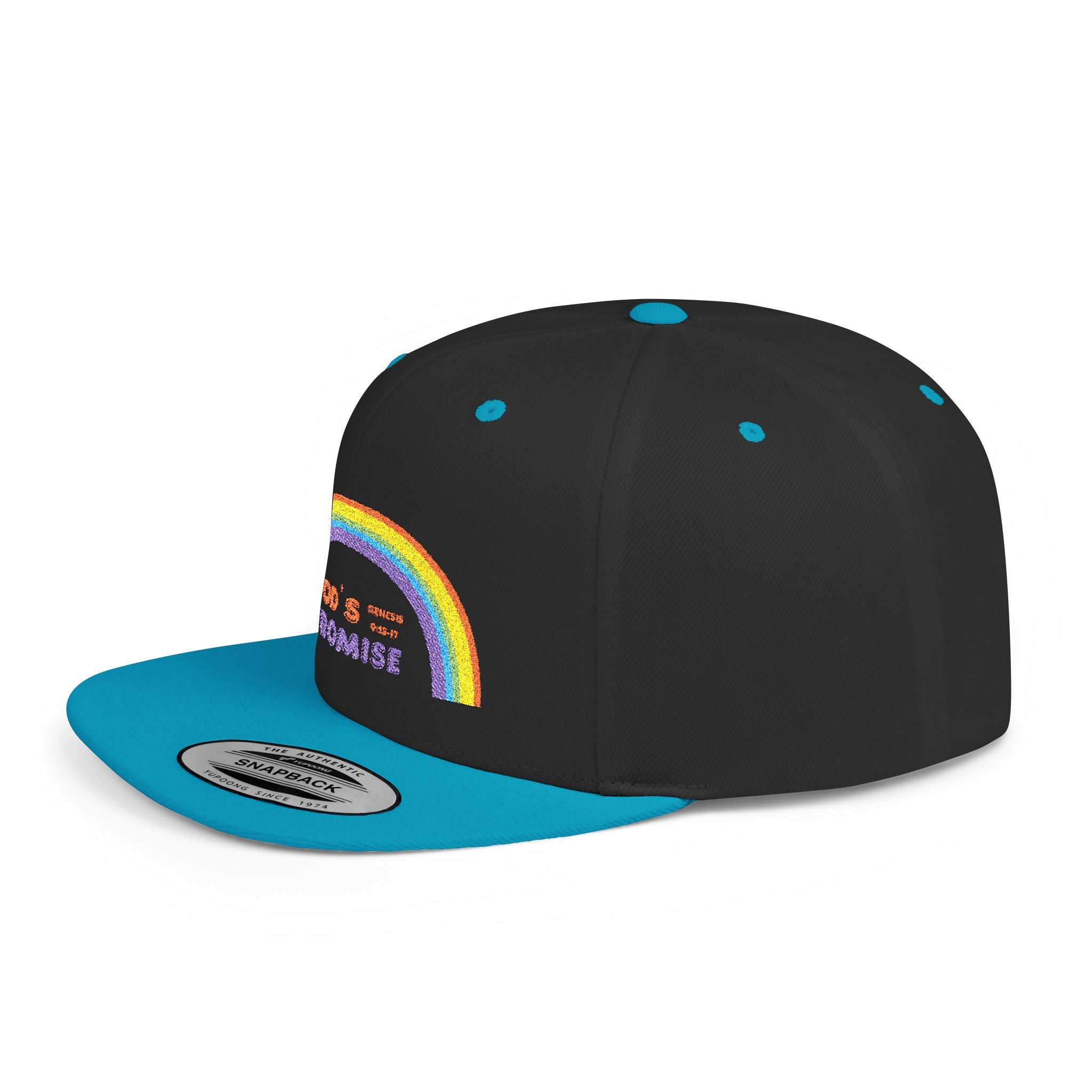 'God's Promise' Flat Bill Snapback Hat