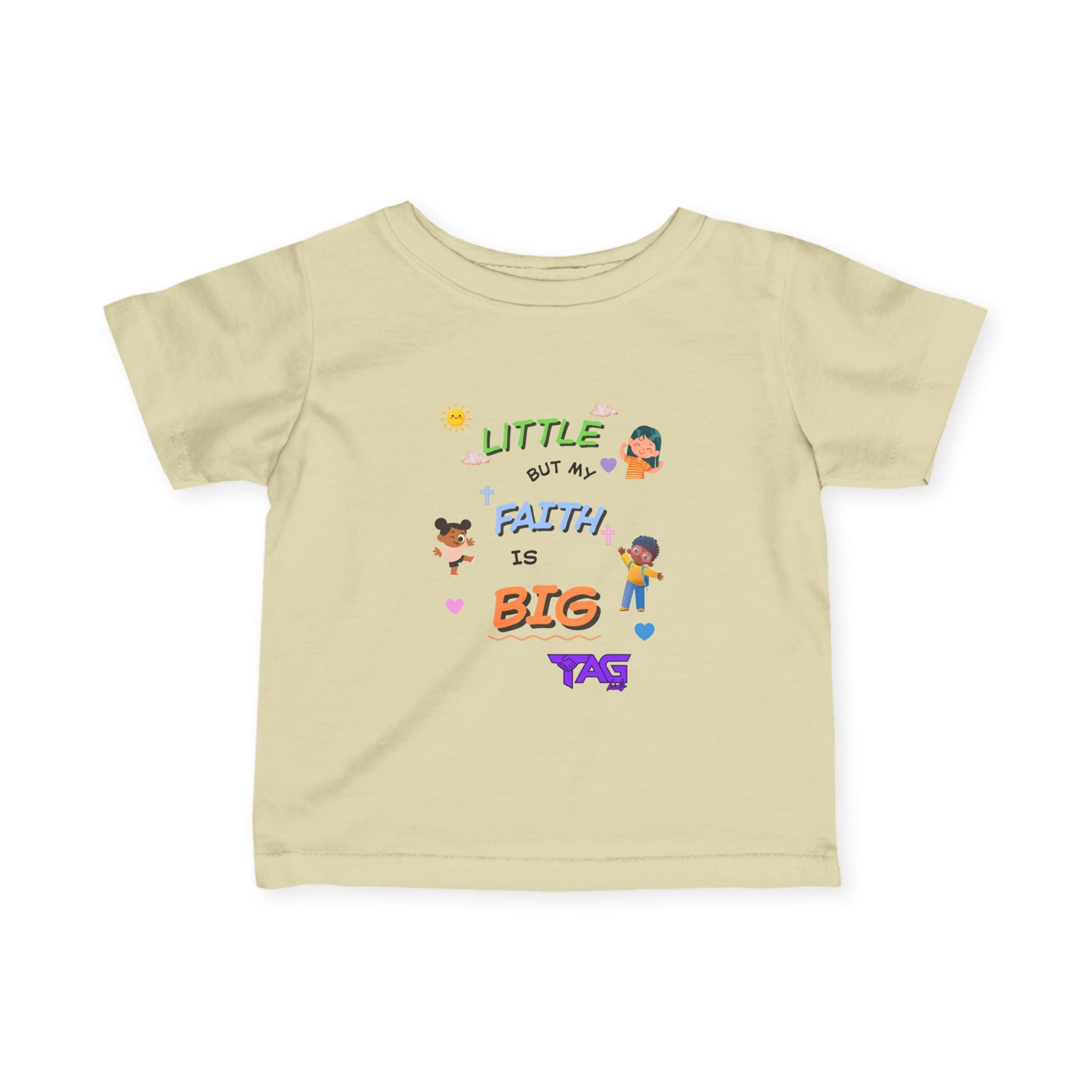 "Little but My Faith Is Big" Infant Tee