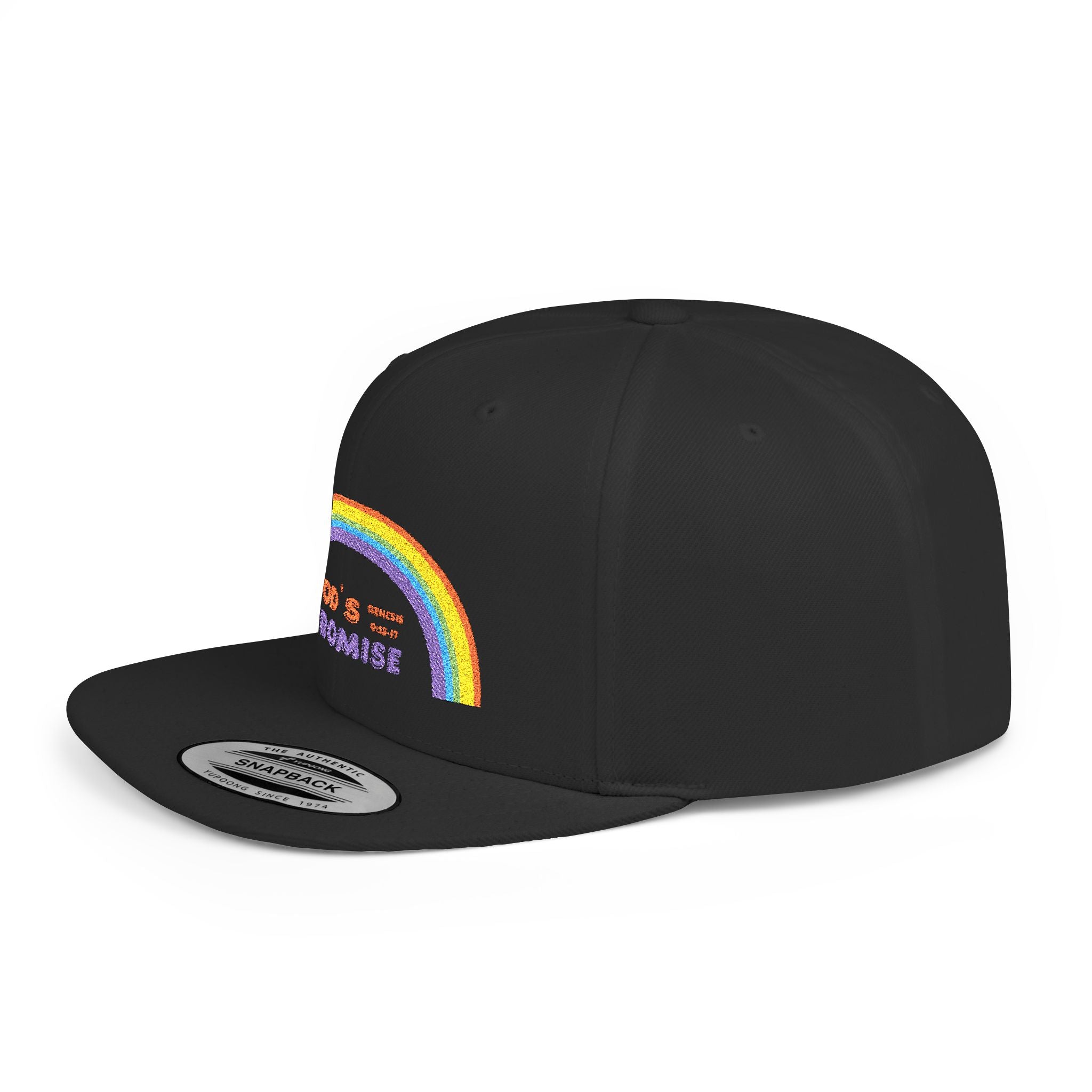'God's Promise' Flat Bill Snapback Hat