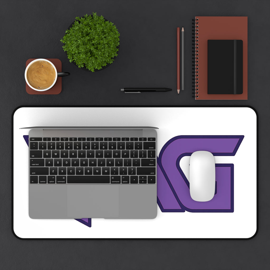 TAG Logo Desk Mat — Purple Handshake Gaming/Work Mousepad