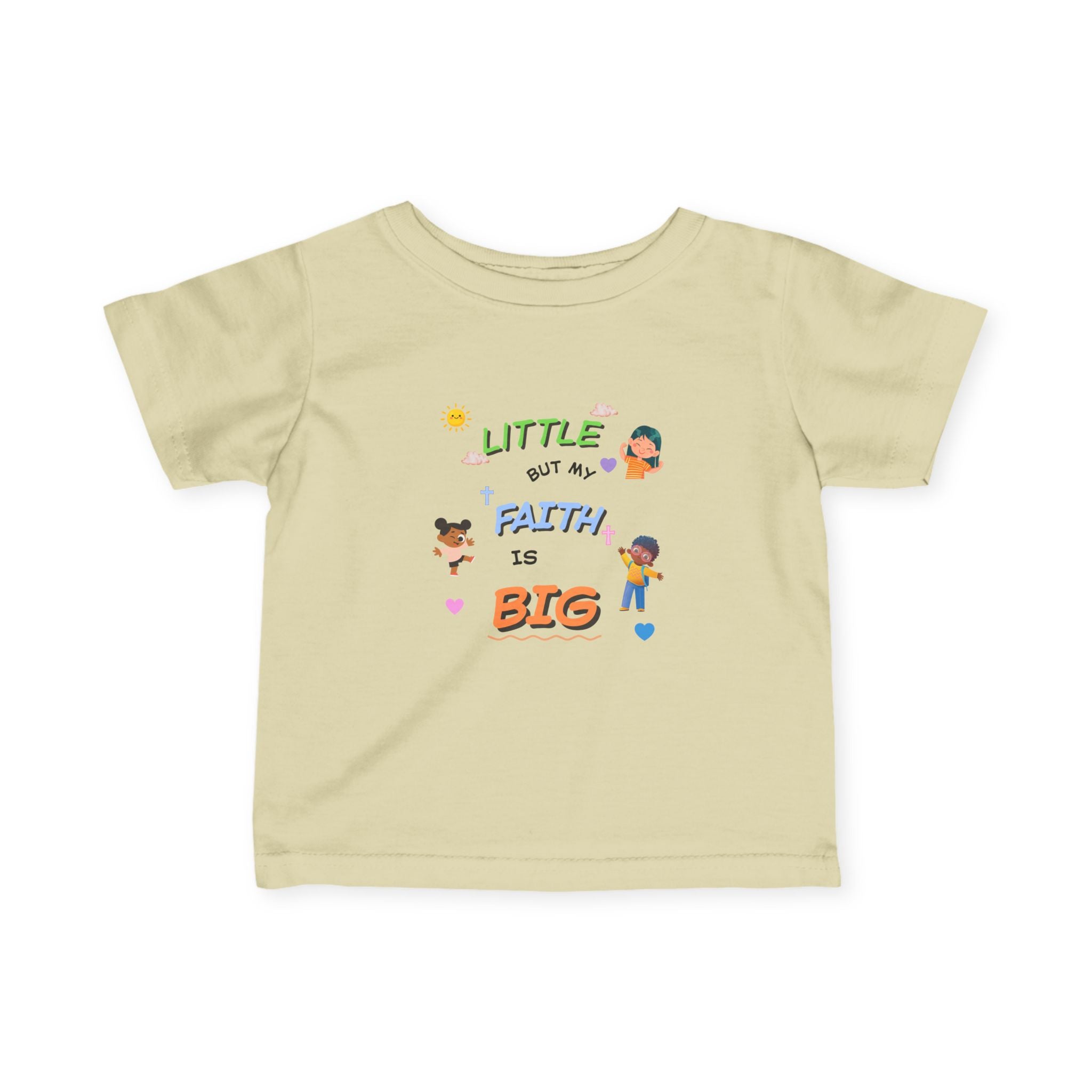 "Little but My Faith Is Big" Infant Tee