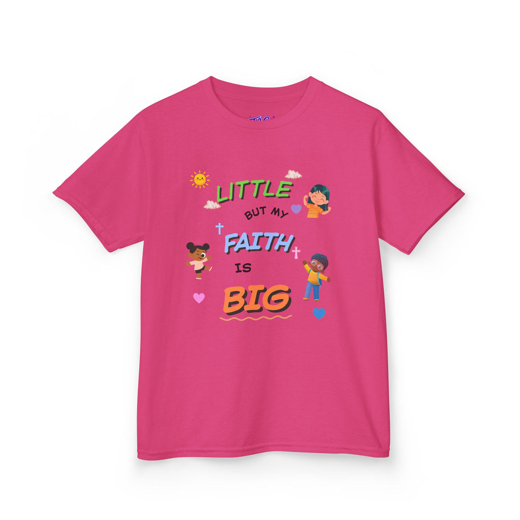 "Little But My Faith Is Big" Kids Tee