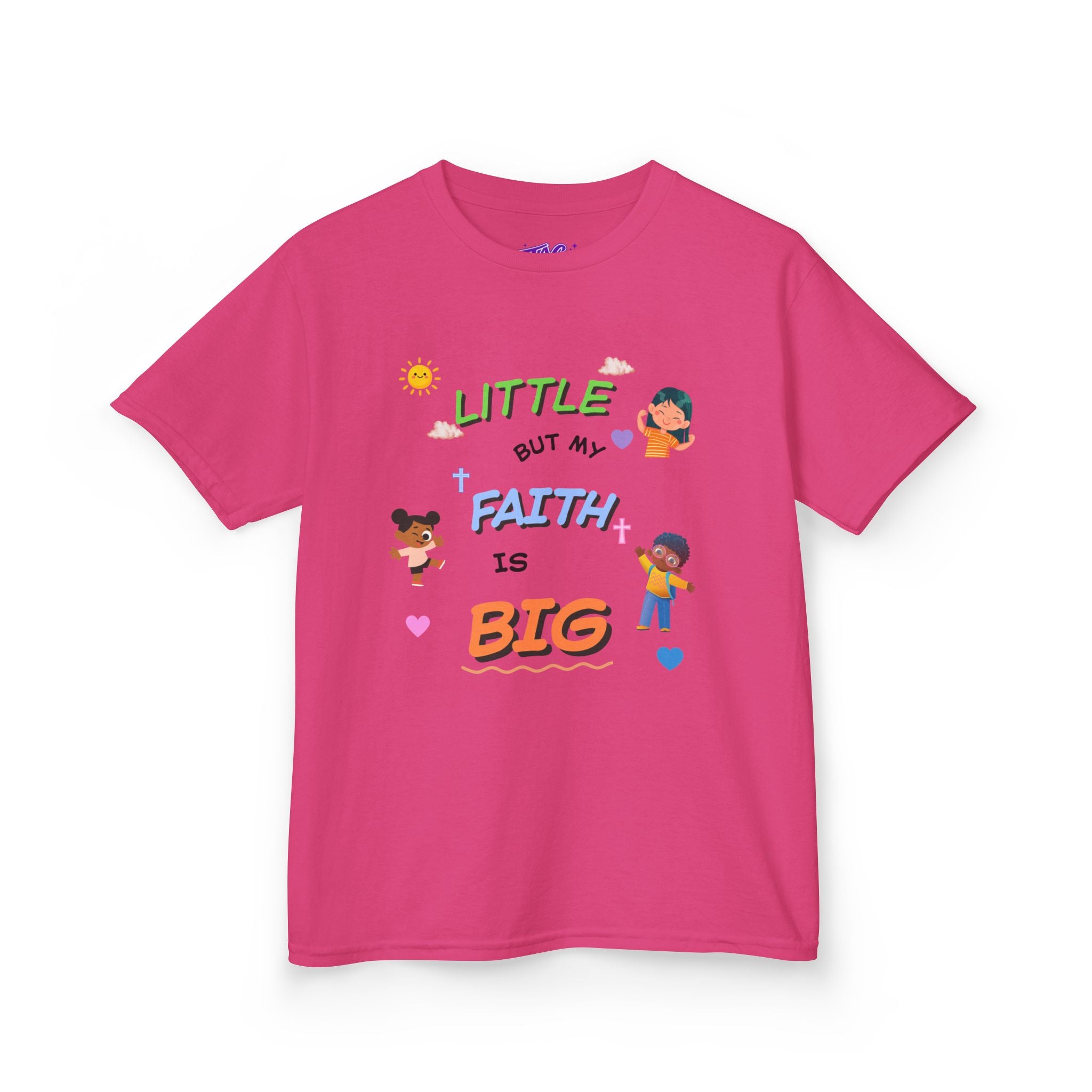 "Little But My Faith Is Big" Kids Tee