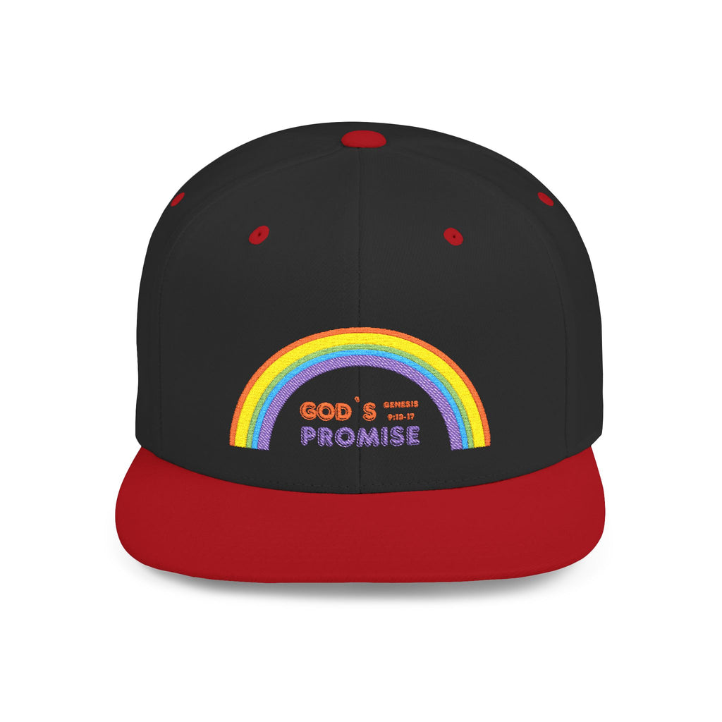 'God's Promise' Flat Bill Snapback Hat