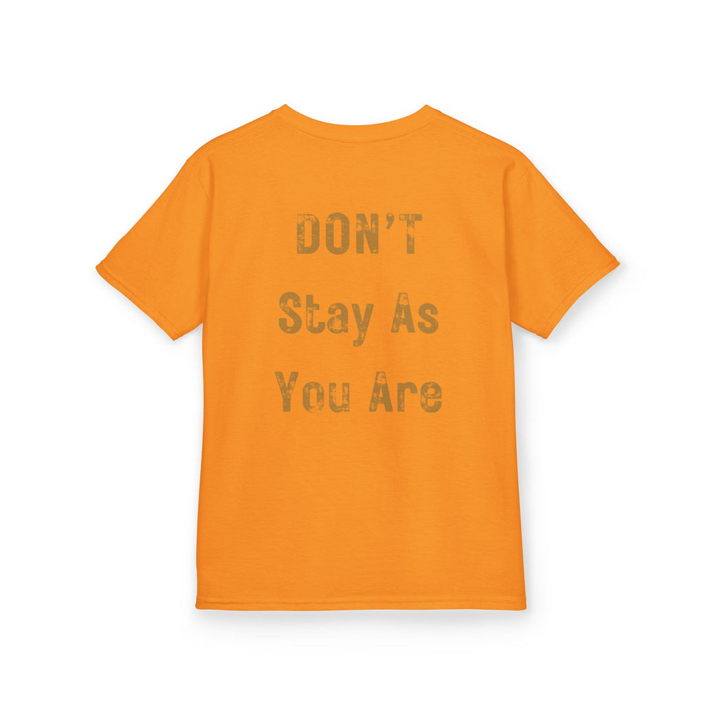 "Come As You Are / Don't Stay As You Are" Kids Tee