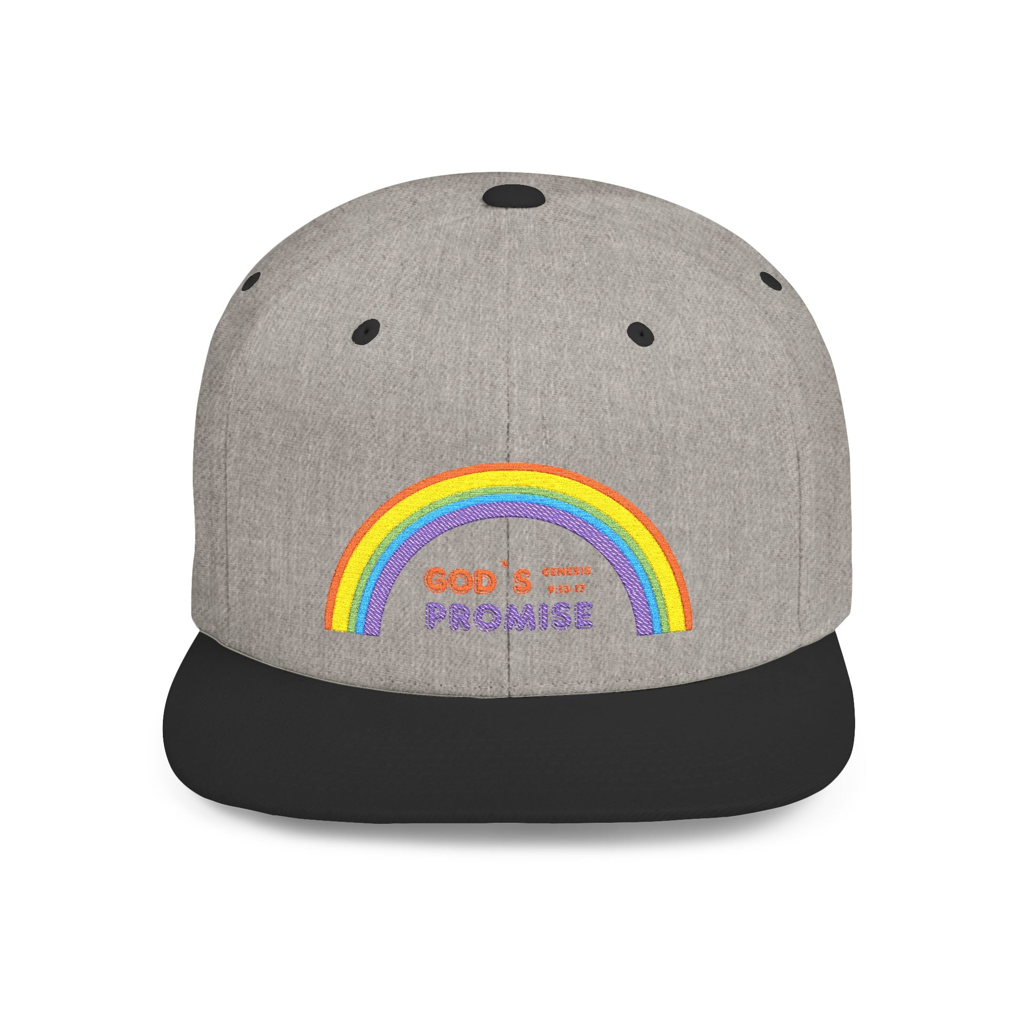 'God's Promise' Flat Bill Snapback Hat