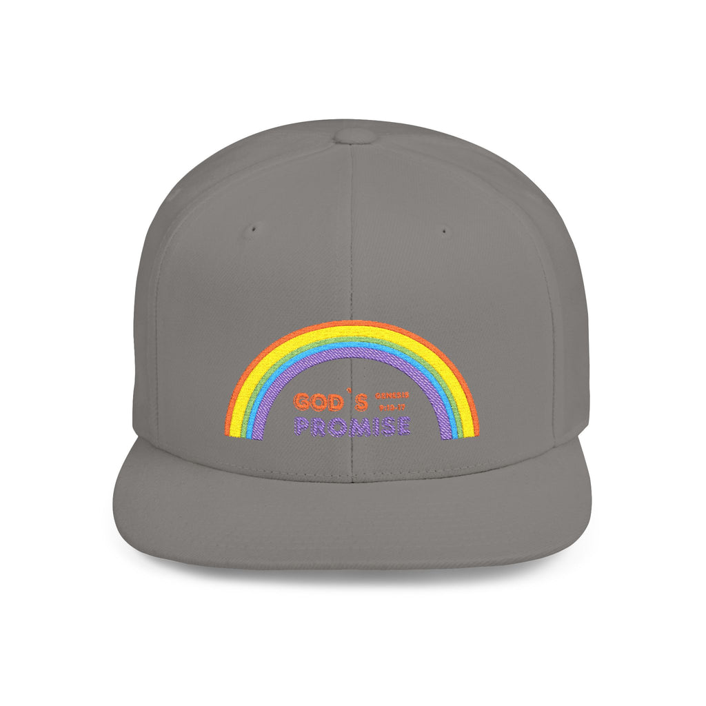 'God's Promise' Flat Bill Snapback Hat