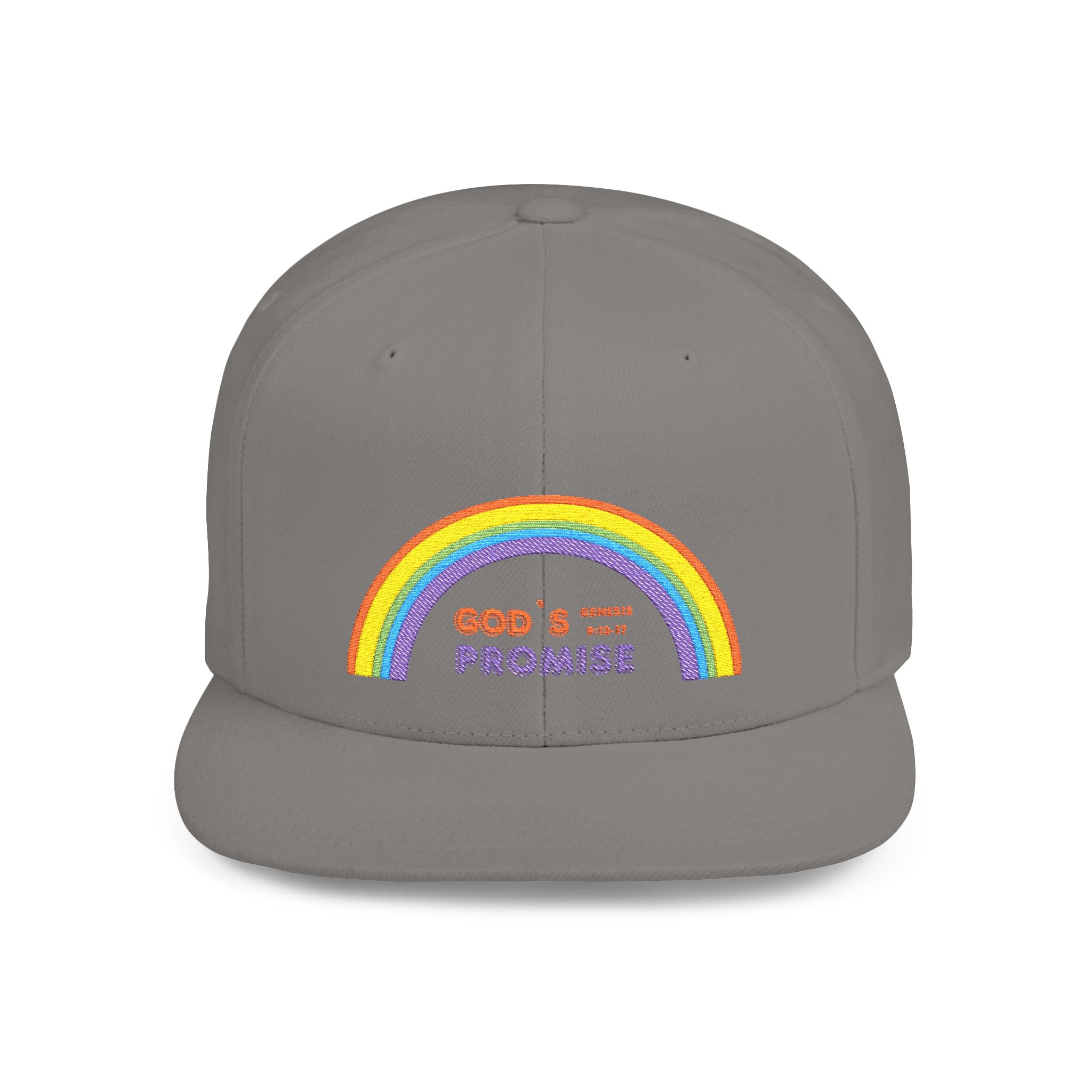 'God's Promise' Flat Bill Snapback Hat