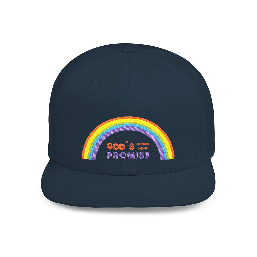 'God's Promise' Flat Bill Snapback Hat
